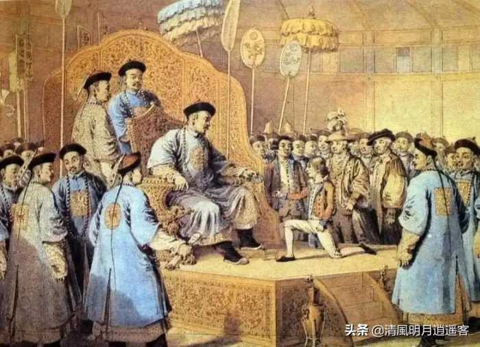 1793年马戛尔尼率英国使节团访华，为何认为大清朝“半野蛮”？